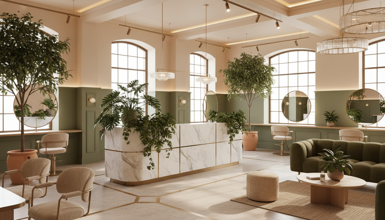 Maison Luminaire salon interior