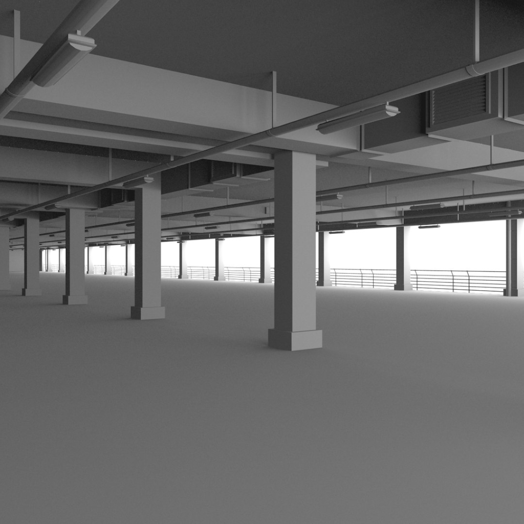 Denver parking garage LED retrofit