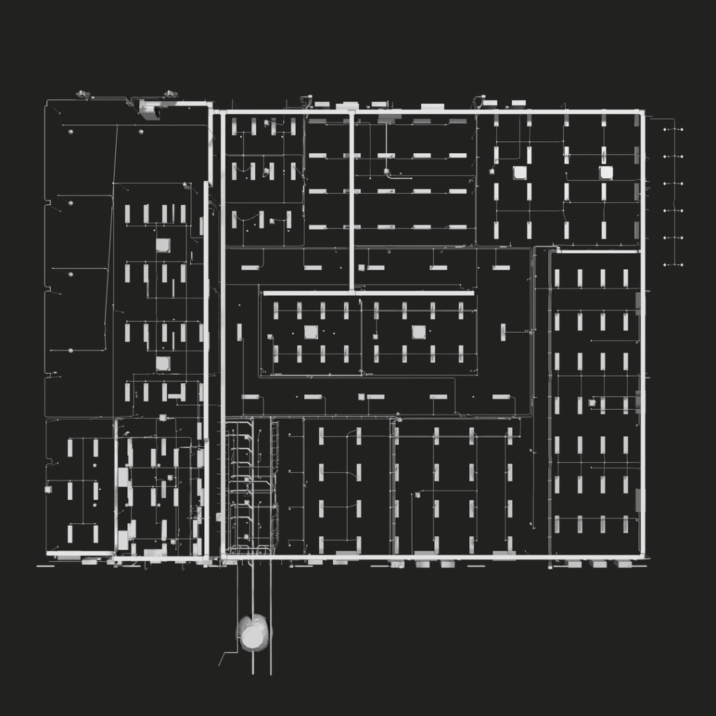 Electrical planning blueprint for tenant improvement