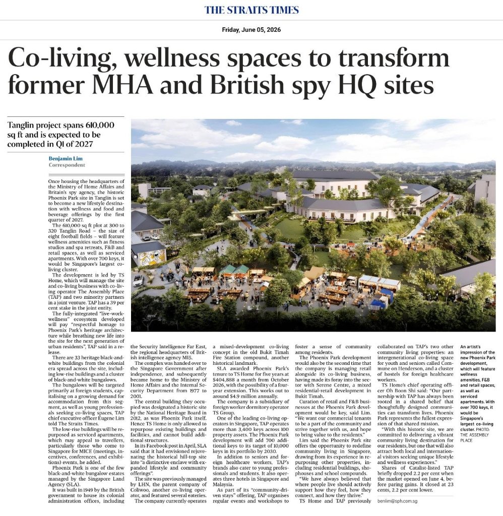 Co-living, wellness spaces to transform former MHA and British spy HQ sites