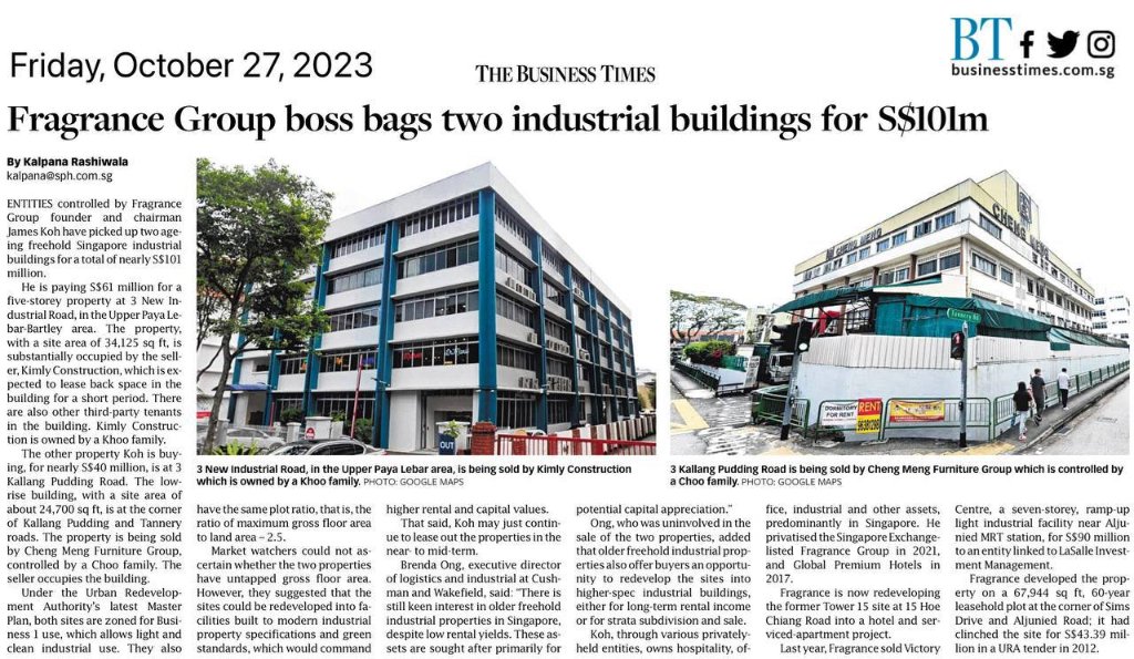 Seven hectares of industrial land launched for sale for H1 2023