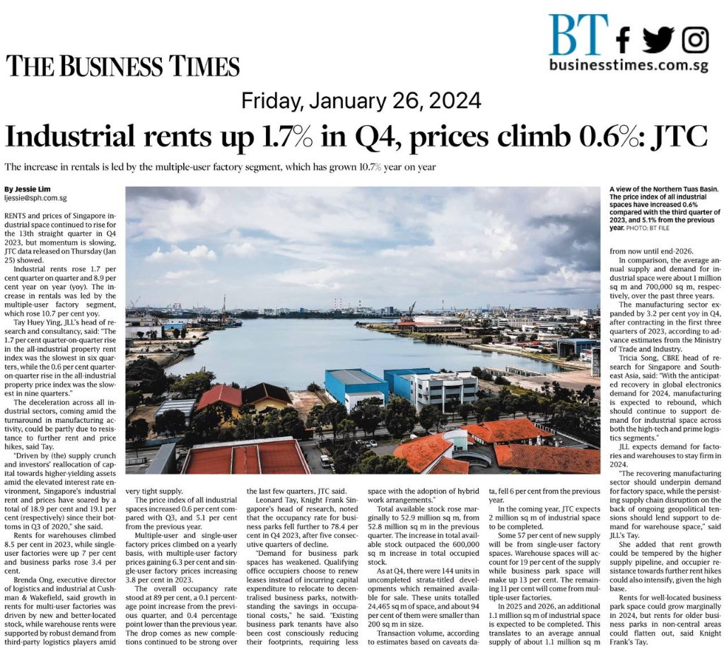 LBC rates up average 0.1% to 3% for commercial, residential, industrial and hotel use groups