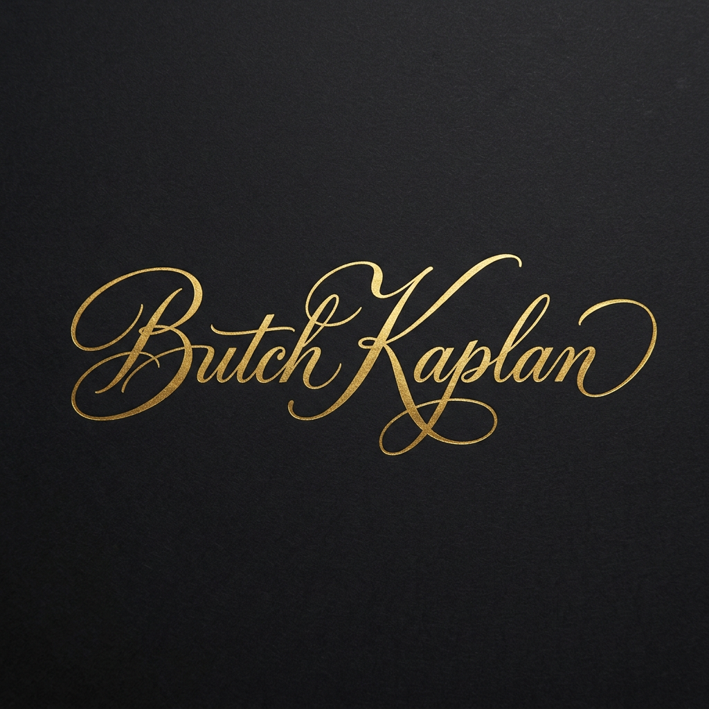 Butch Kaplan signature