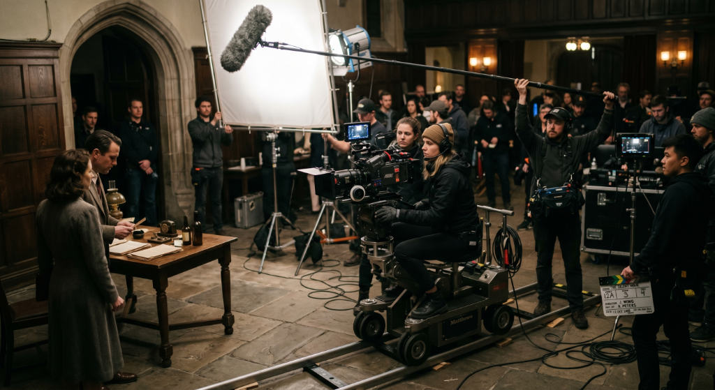 Film crew on set — Ten and One Film Productions
