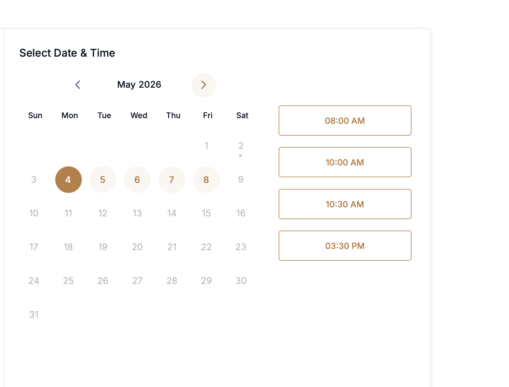Easy online scheduling at KRU Lab