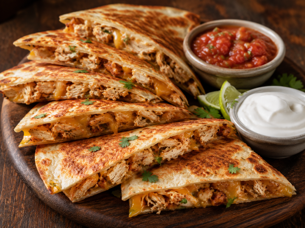 Chicken Quesadillas