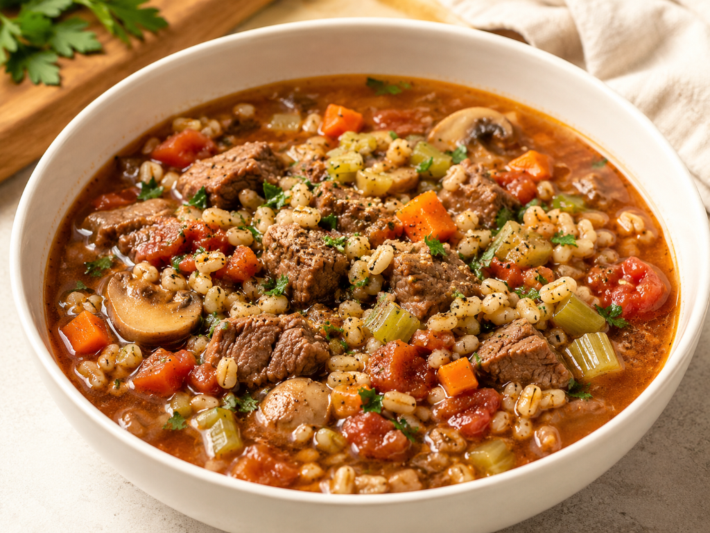 Beef and Barley Soup