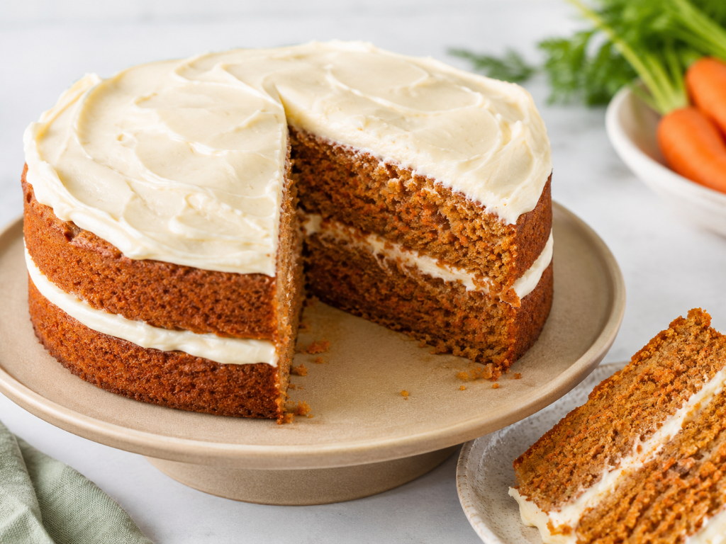 Carrot Cake with Cream Cheese Frosting