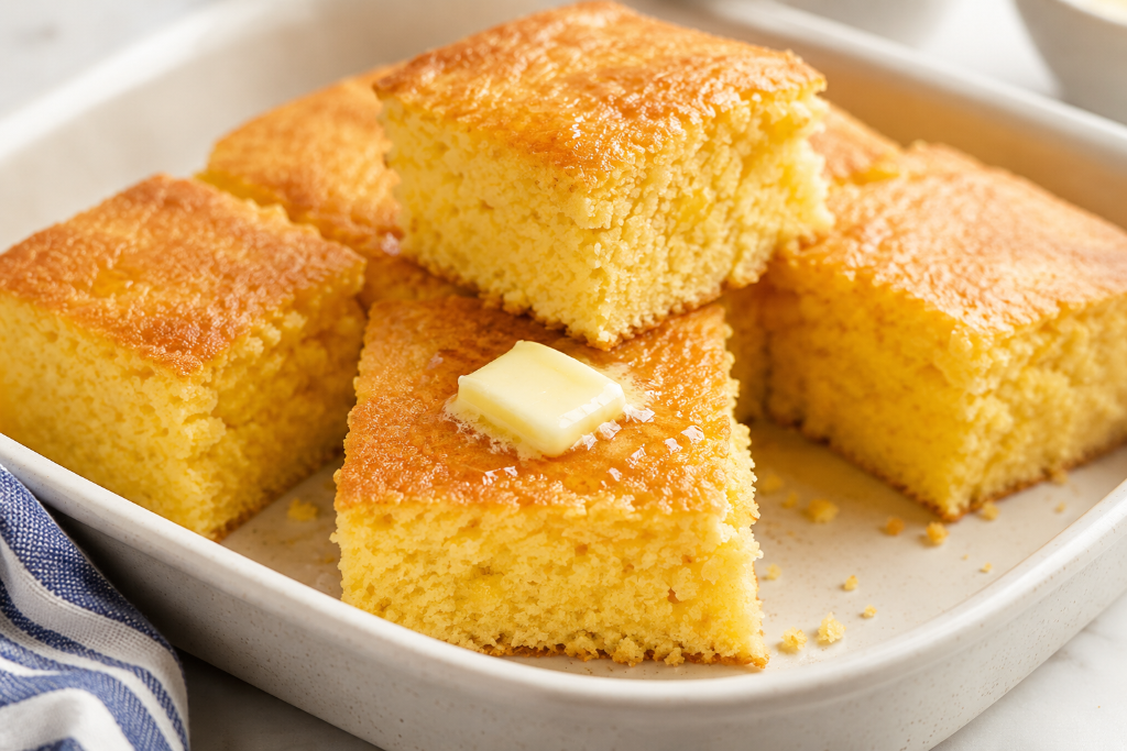 Sweet Buttery Cornbread