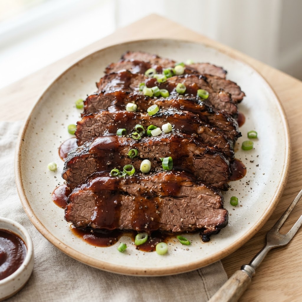 Slow Cooker BBQ Beef Brisket