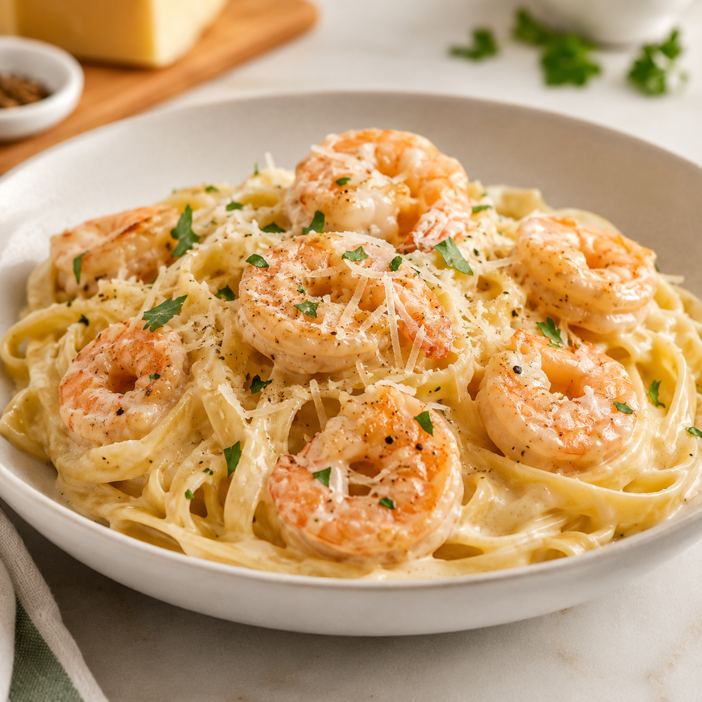 Shrimp Alfredo