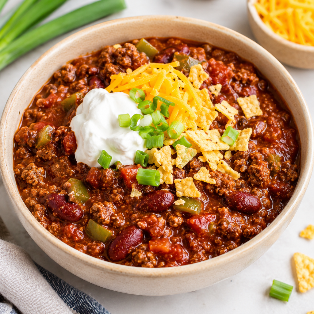 Homemade Beef Chili