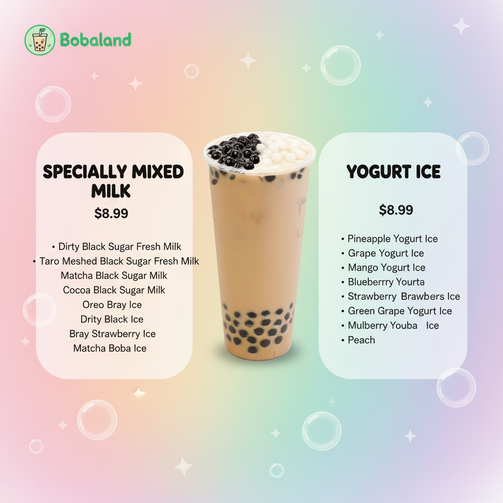 Specially Mixed Milk & Yogurt Ice
