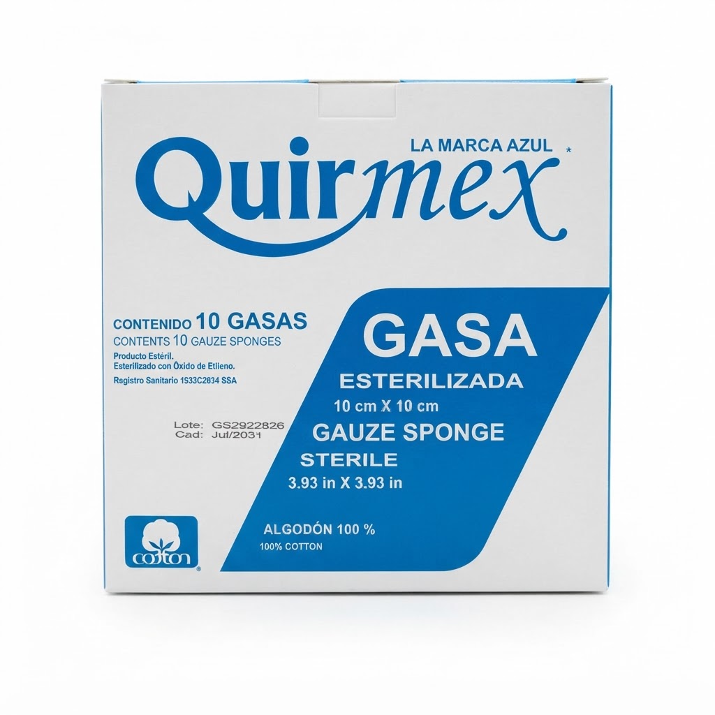 CAJA GASAS QUIRMEX