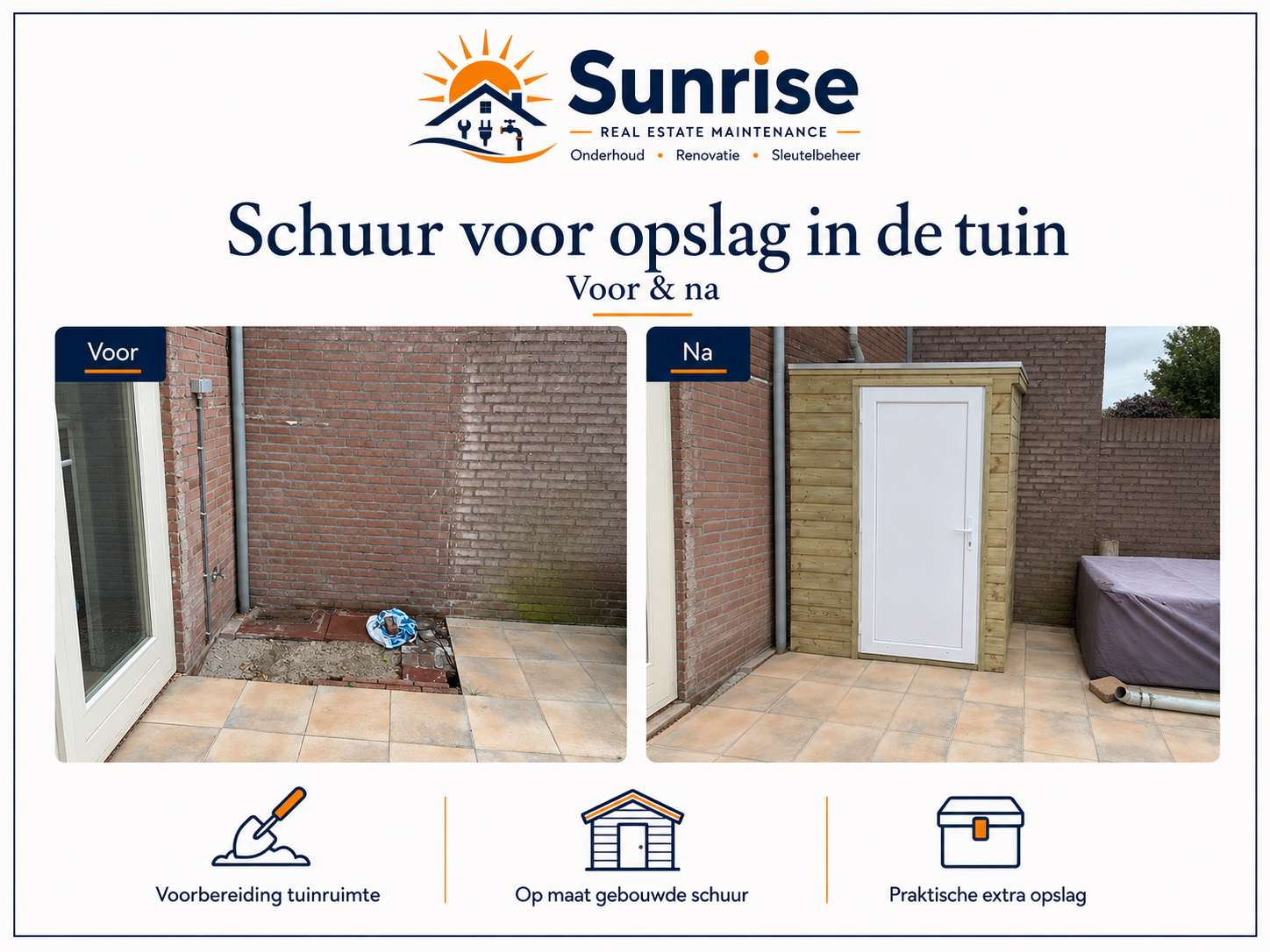Schuur voor opslag - Sunrise Real Estate Maintenance Costa del Sol