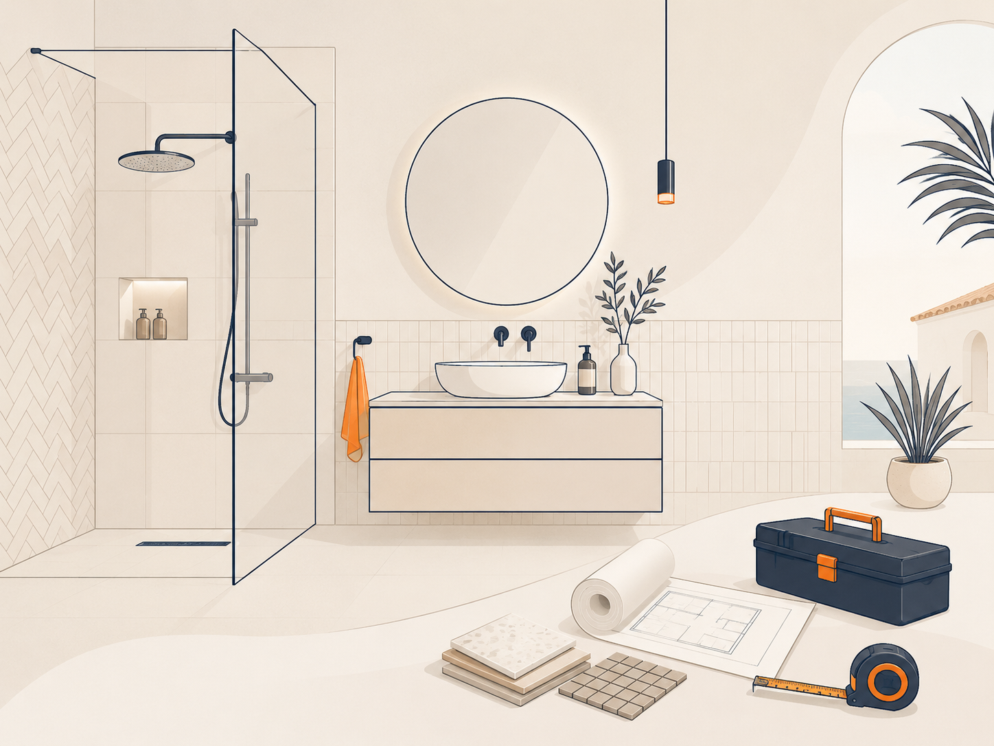 Badkamerrenovaties - Sunrise Real Estate Maintenance Costa del Sol