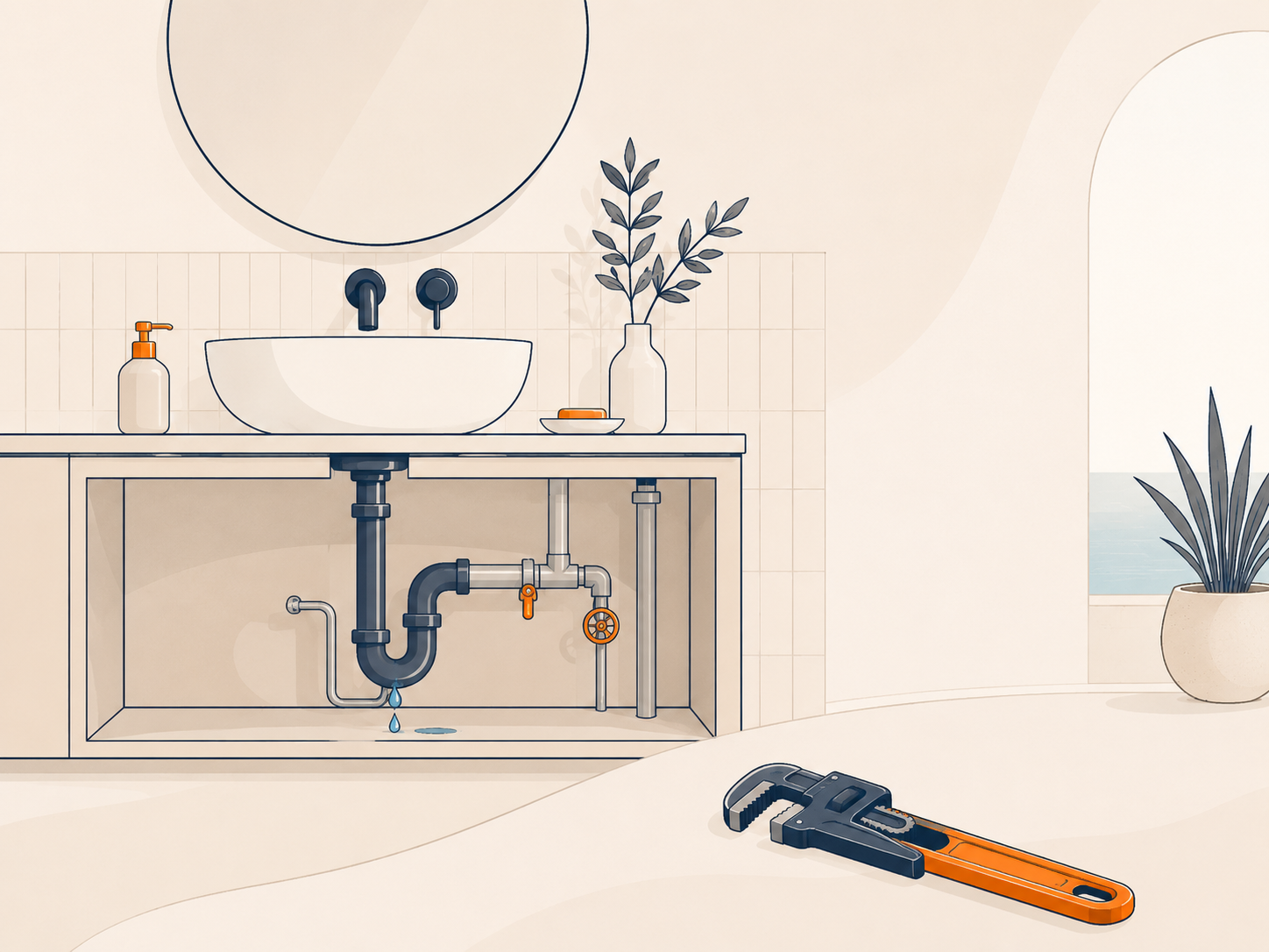 Loodgieterswerk - Sunrise Real Estate Maintenance Costa del Sol
