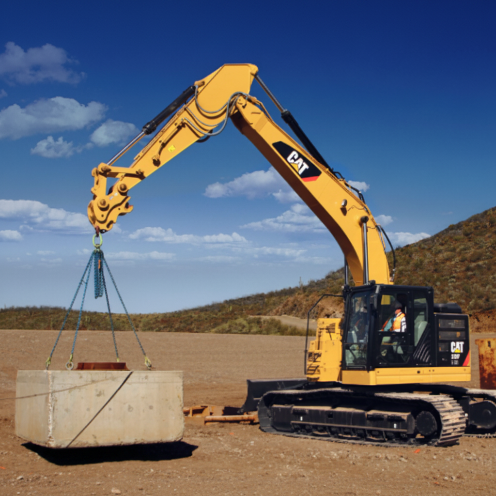 NPORS Excavator as Crane N100