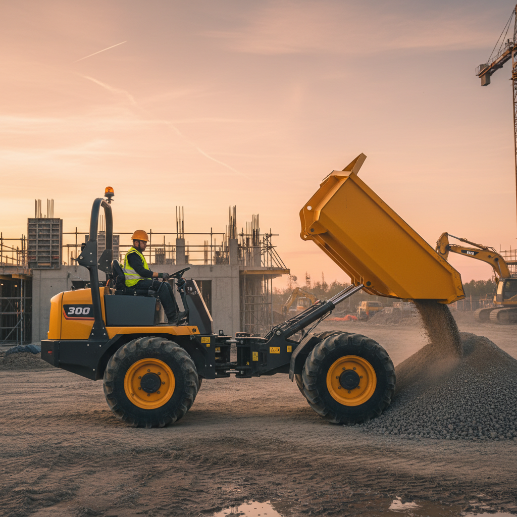 NPORS Forward Tipping Dumper N204