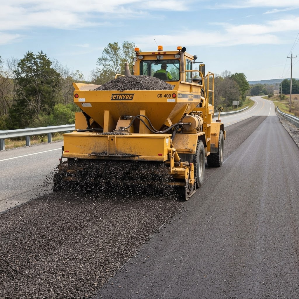 N244 Asphalt Chipper Spreader