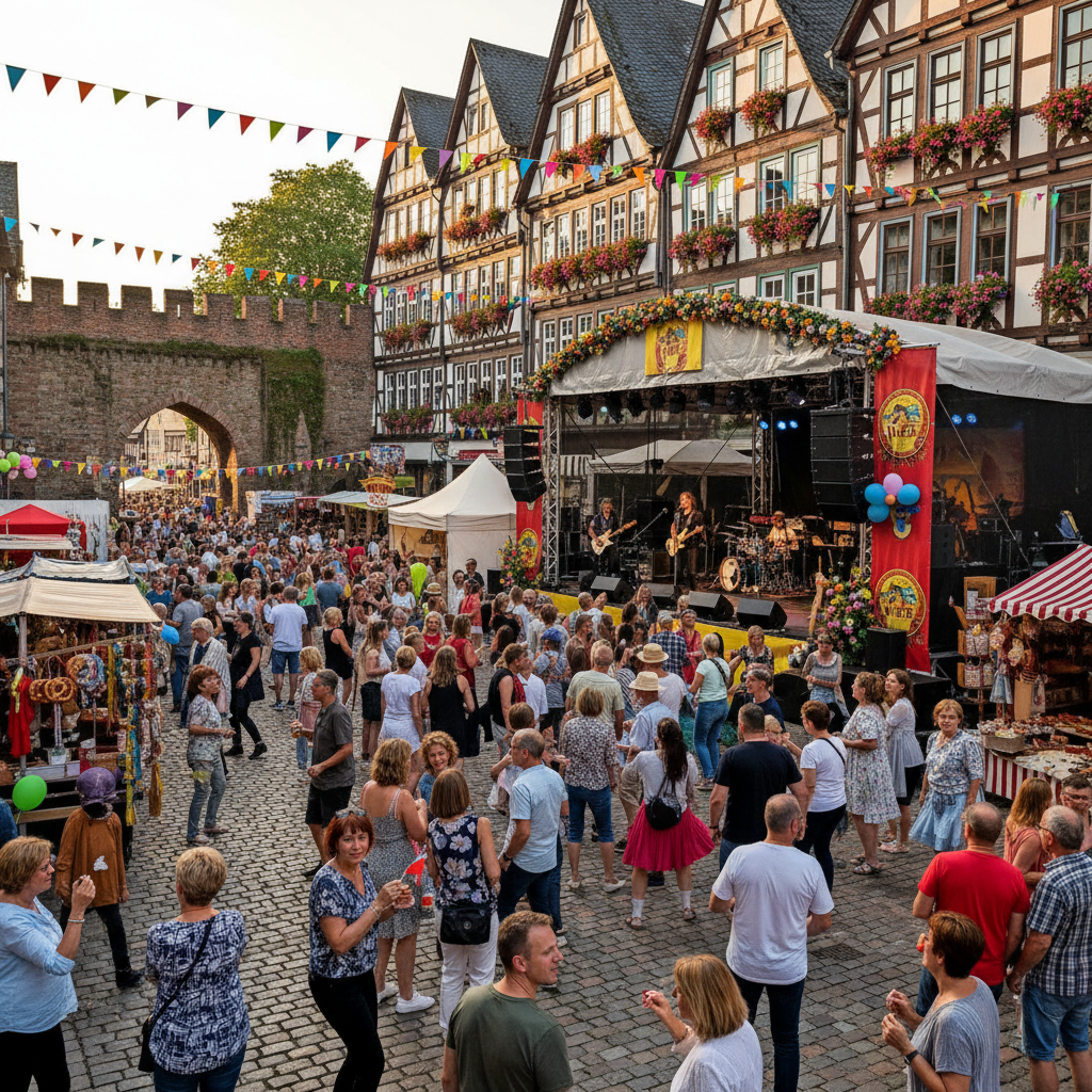 Summer in the City: Bergheim verwandelt seine Innenstadt in ein Festival