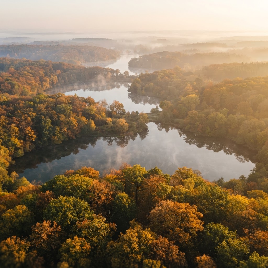 Die Ville: Wie ein Braunkohletagebau zu 40 Seen und einem Urwald wurde