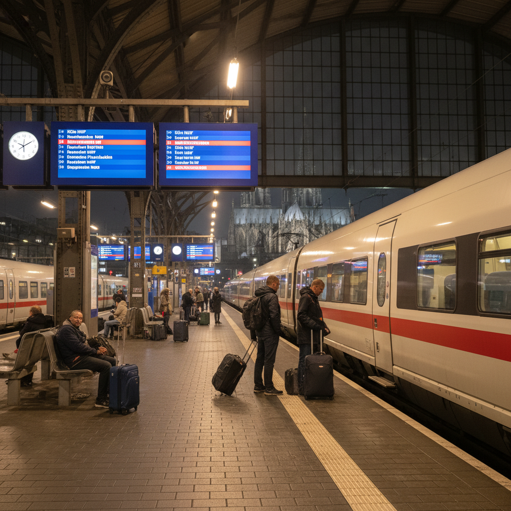 Bahn-Funknetz ausgefallen: Stundenlanger Stillstand trifft Pendler im Rhein-Erft-Kreis