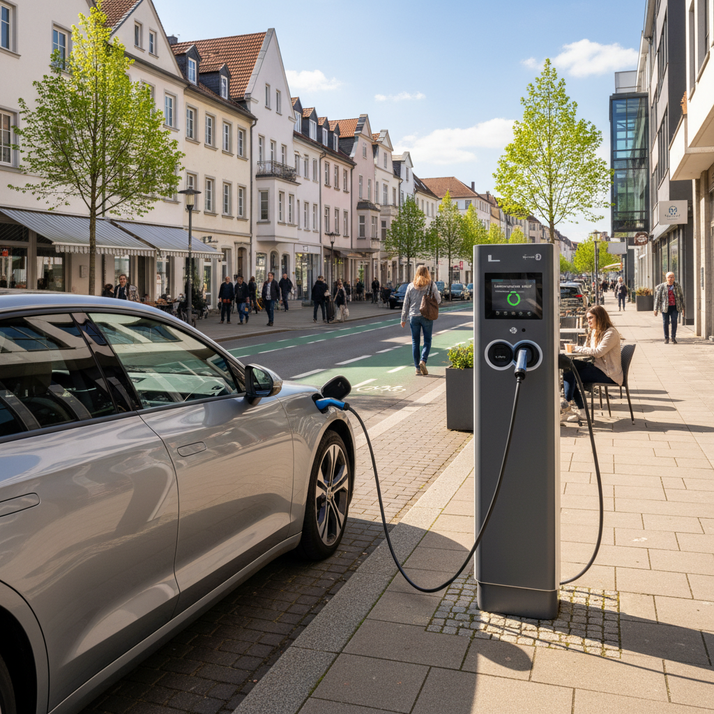 Jeder fuenfte Neuwagen faehrt elektrisch: EU-Trend erreicht NRW