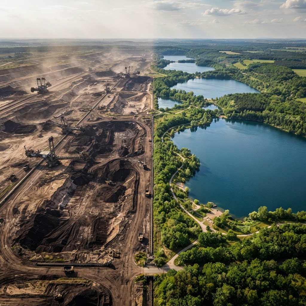 Wie die Villeseen entstanden: Vom Braunkohletagebau zur Seenplatte