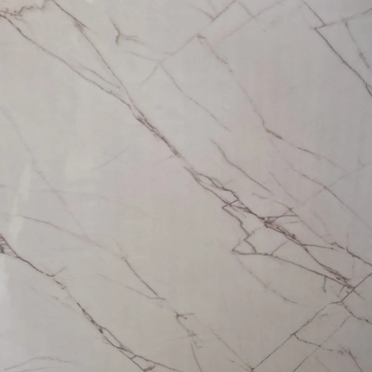 White & Grey Marble PVC Wall Panel alternate
