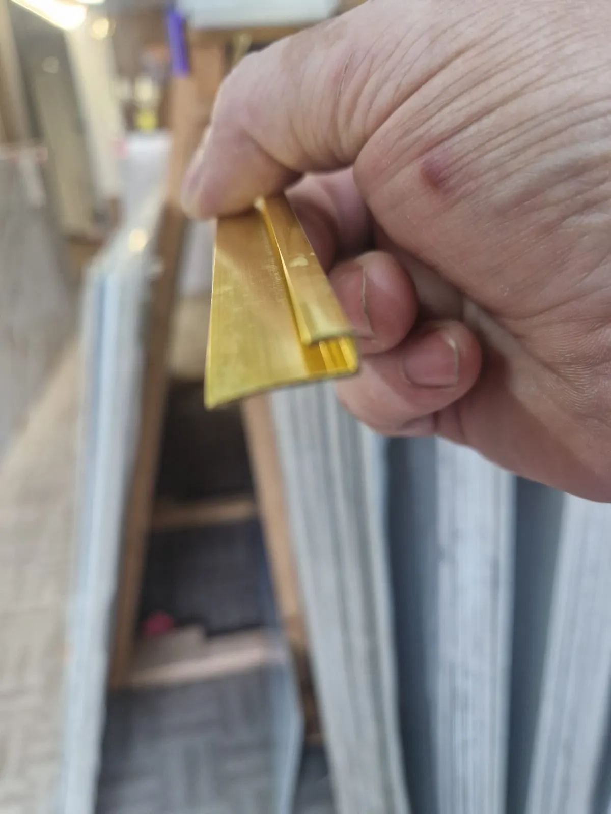 Gold Trim Finish End alternate