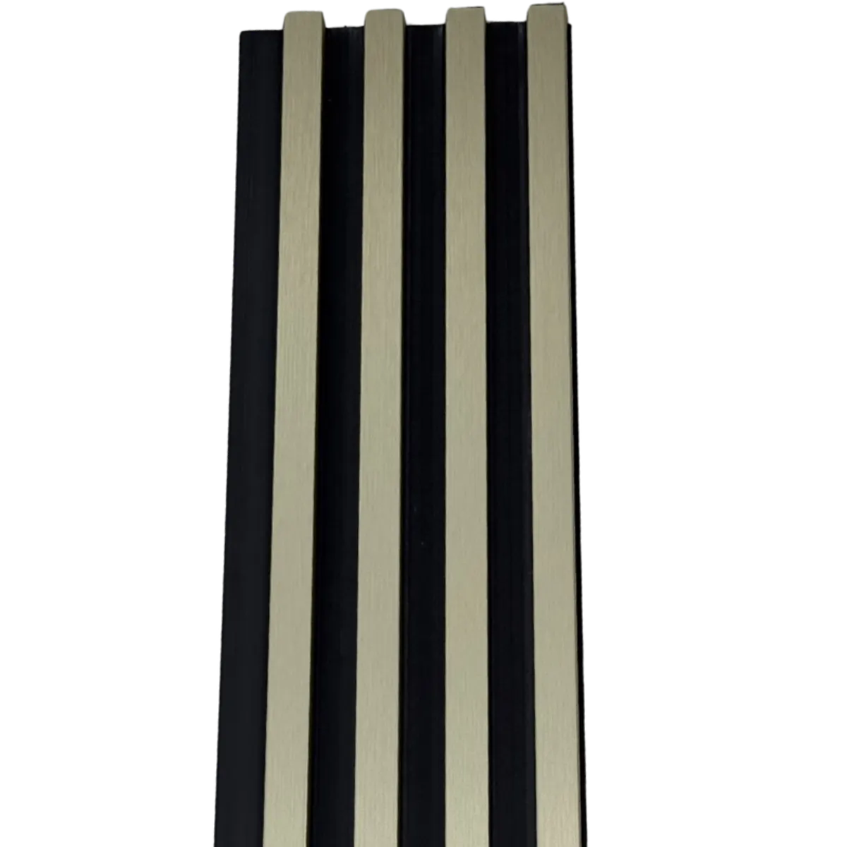 Metal Black and Gold Slat Wall Panel alternate