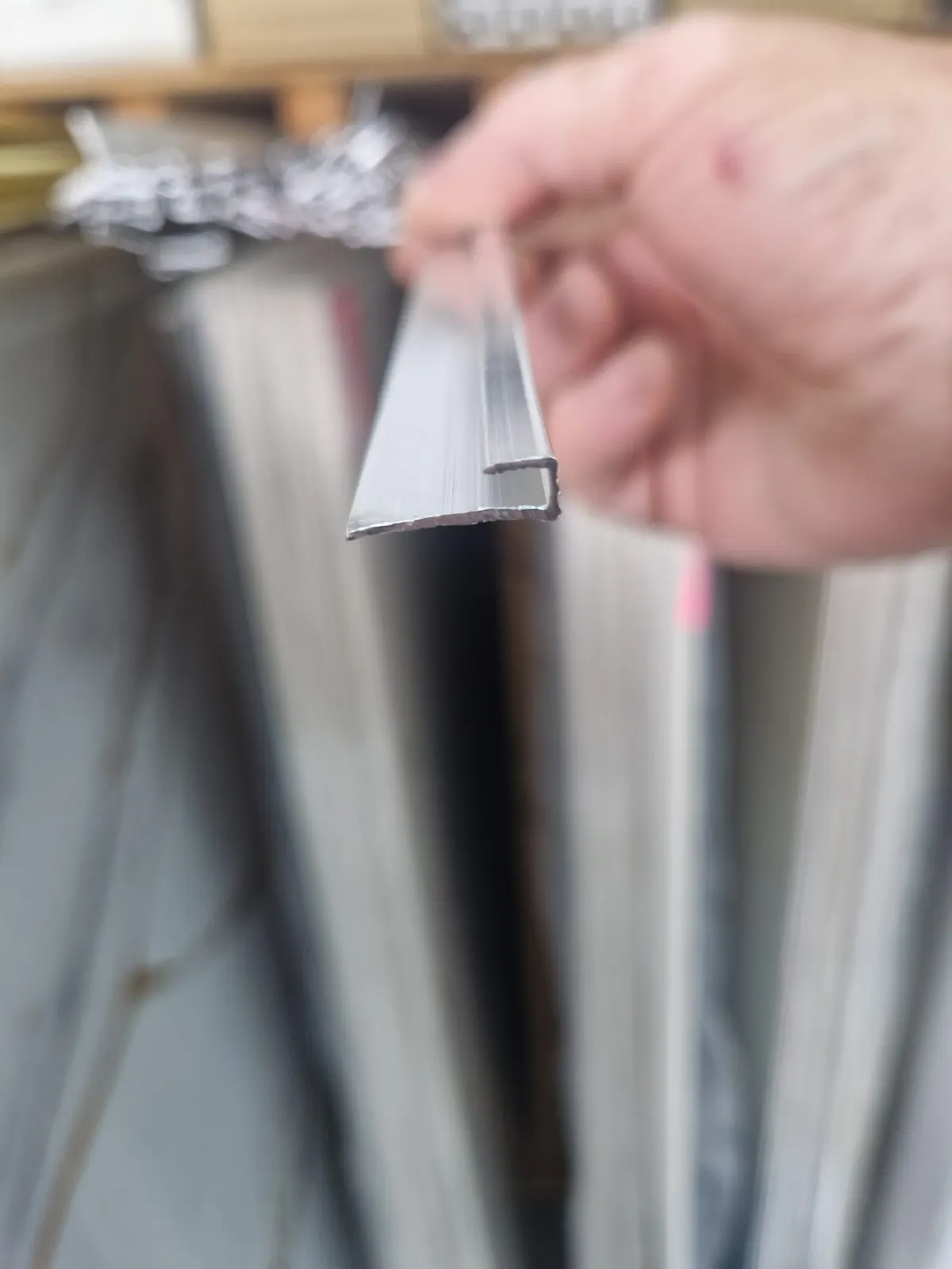 Corner Trim END Silver alternate