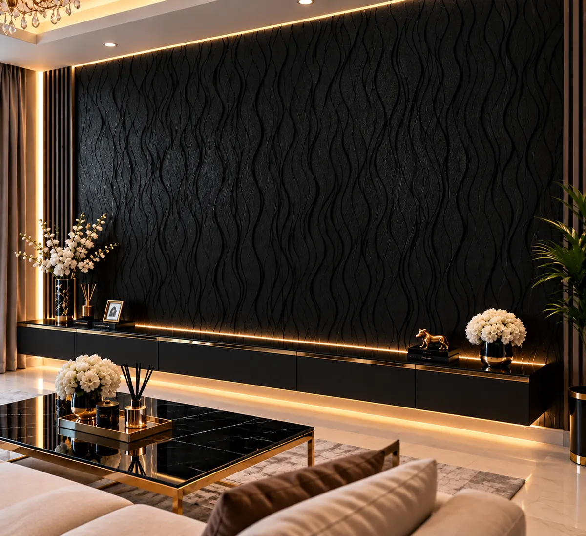 Sticky Panel Black