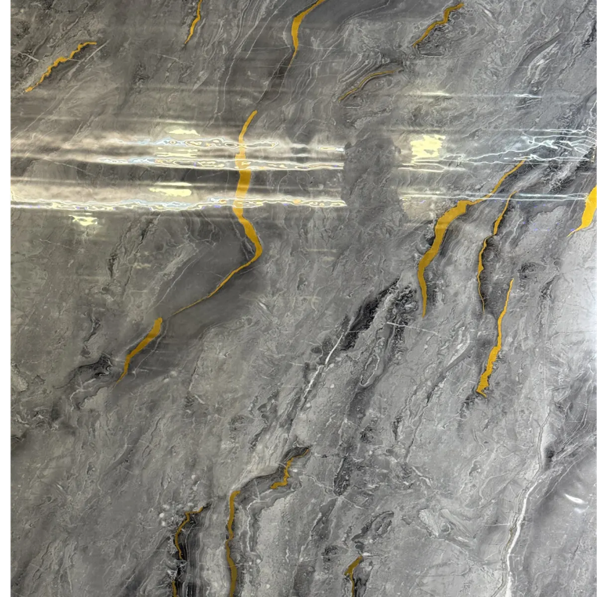 Grey and Gold Sticky Panel view 3