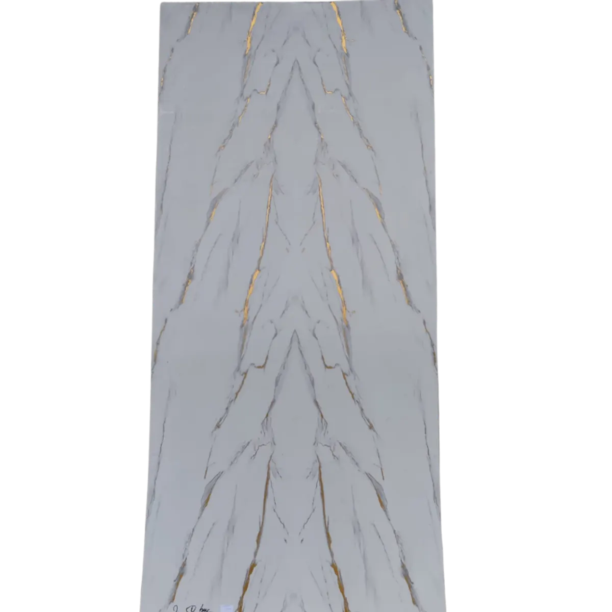 White, Gold and Grey Marble PVC Wall Panel alternate