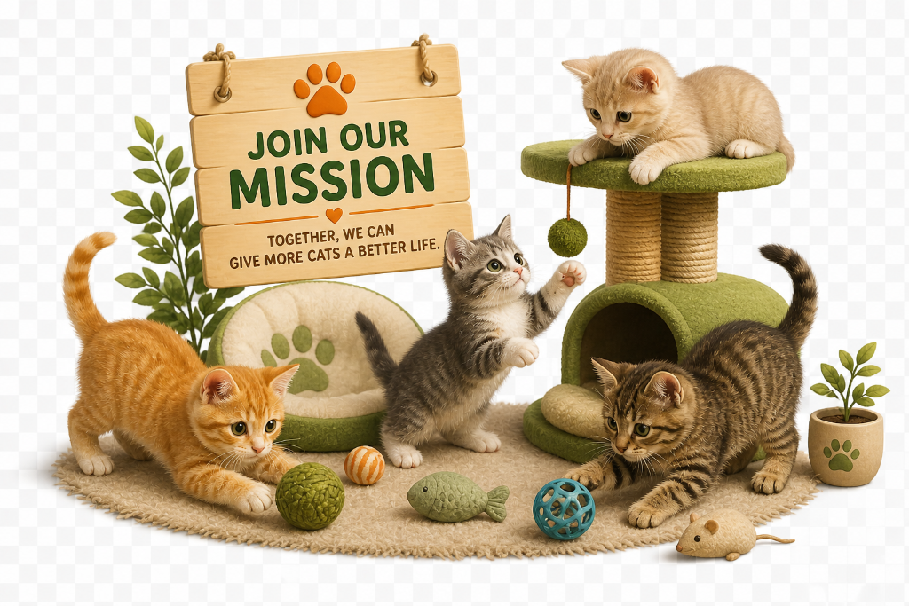 Rescued cats
