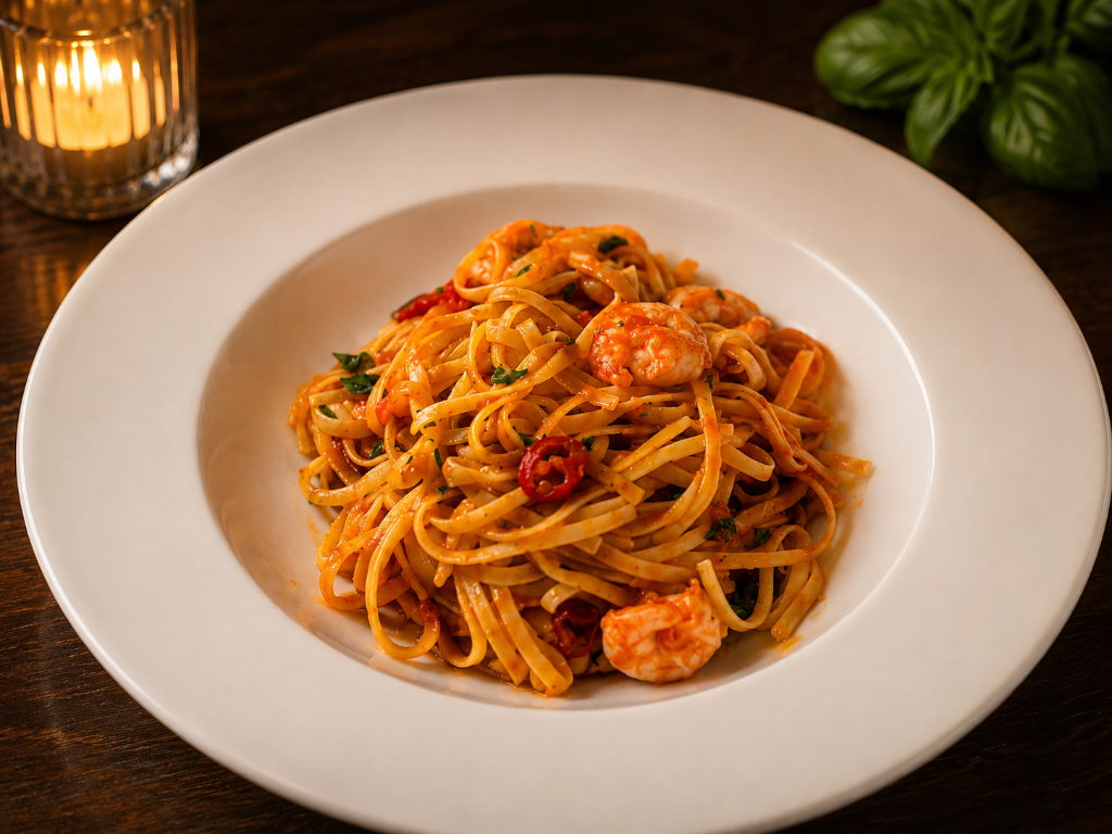 Linguine King Prawns
