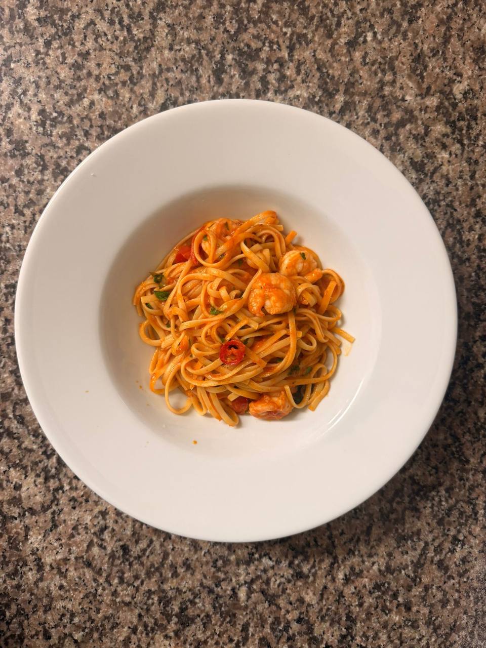 Linguine King Prawns
