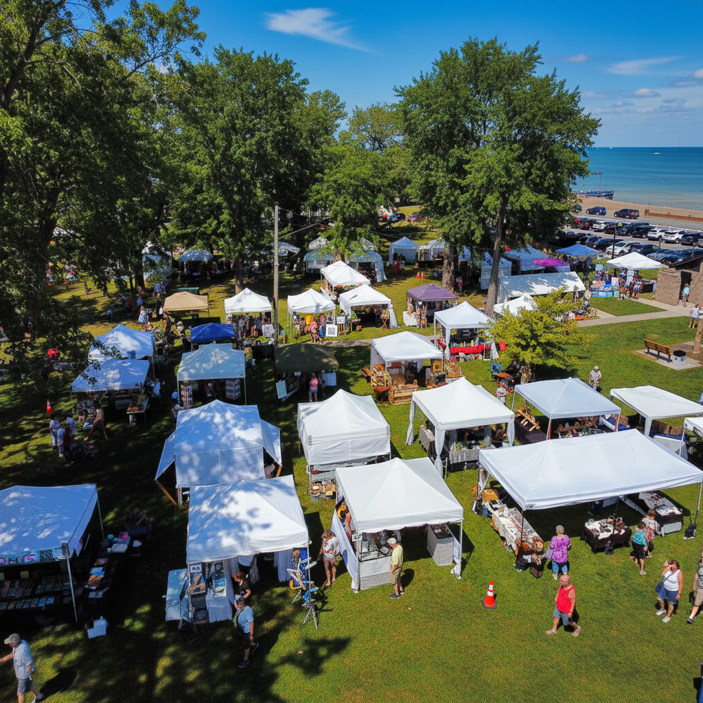 Arts in the Park — The Scene