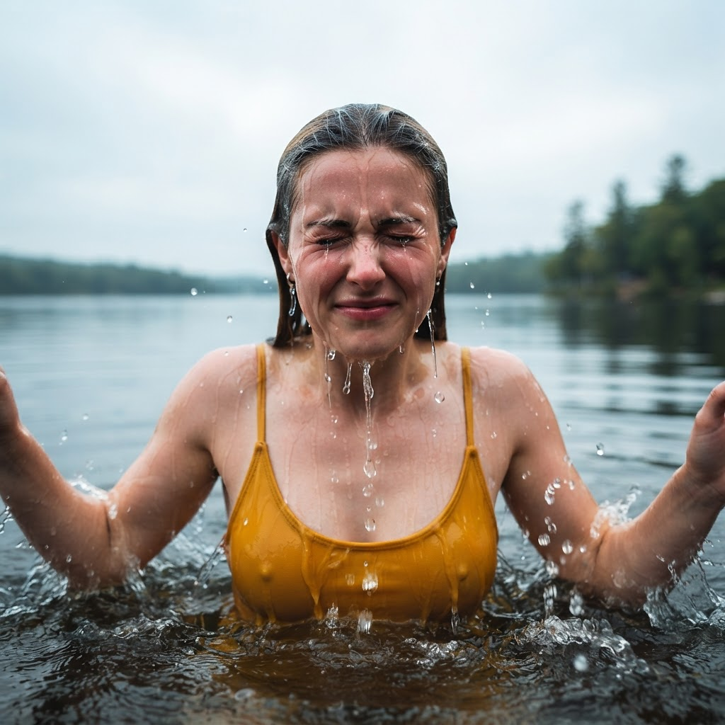 Cold Water Dip, Wild Lake