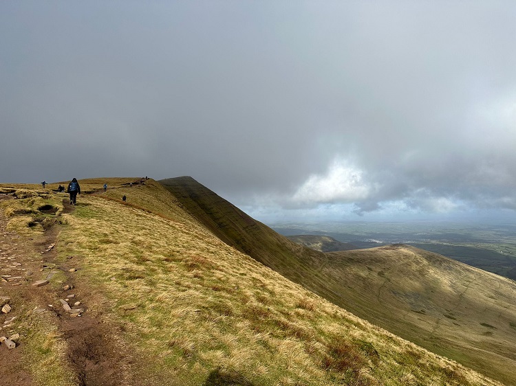 The ridge path