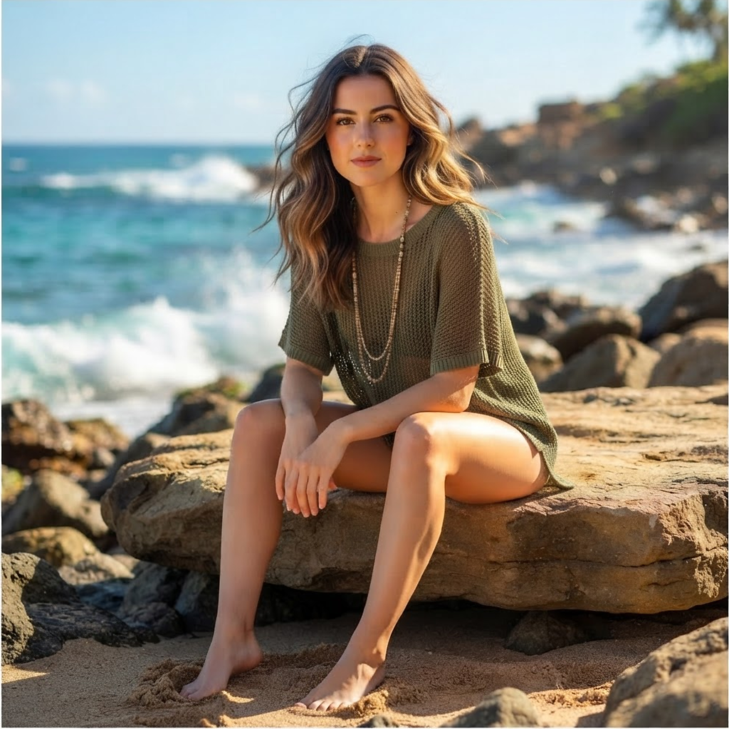 Chilling on the Beach