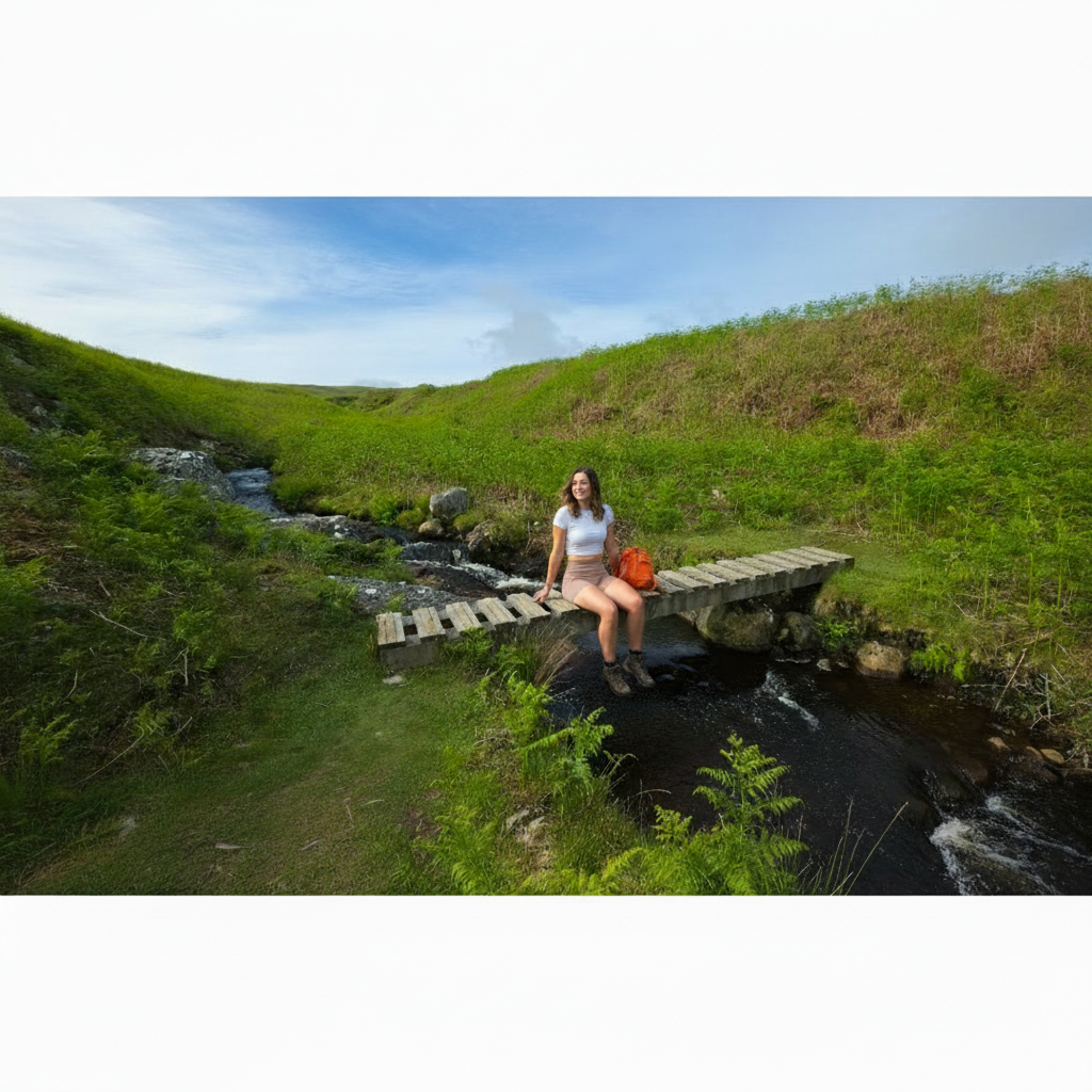 Rest Stop Over the River