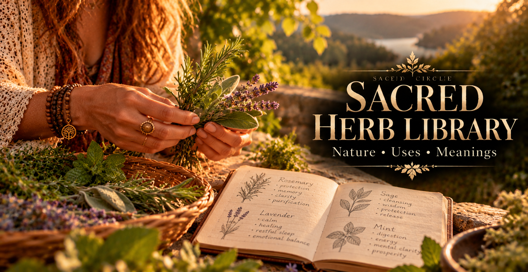Sacred Herb Library