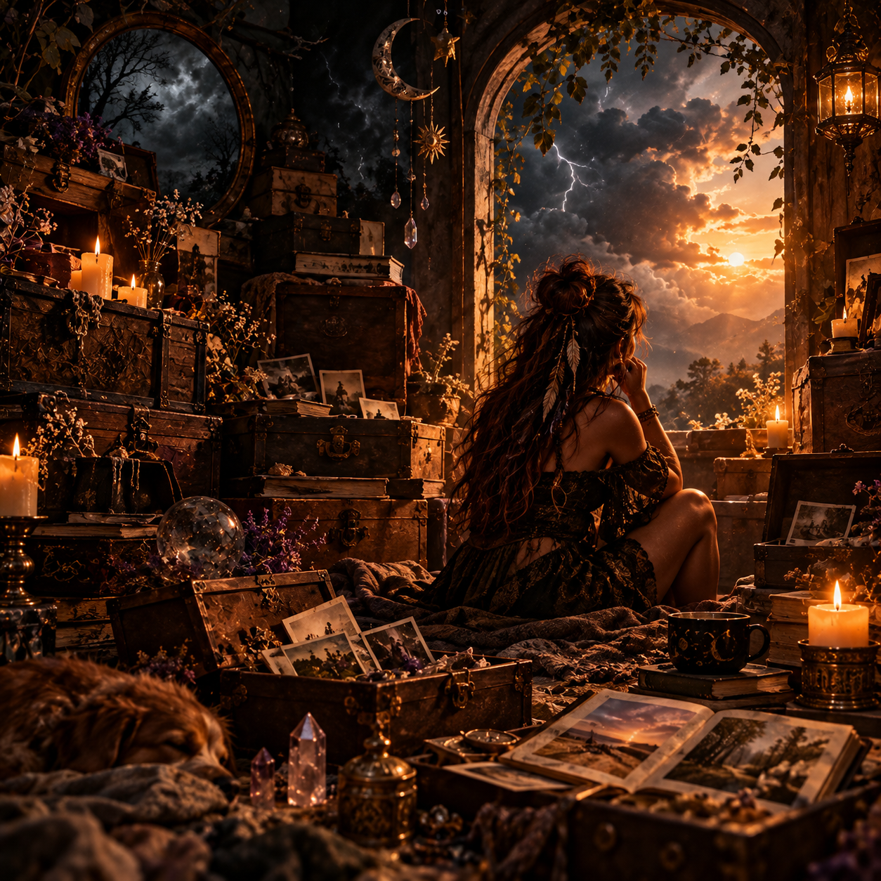 The memory keeper, a room full of stories and keepsakes