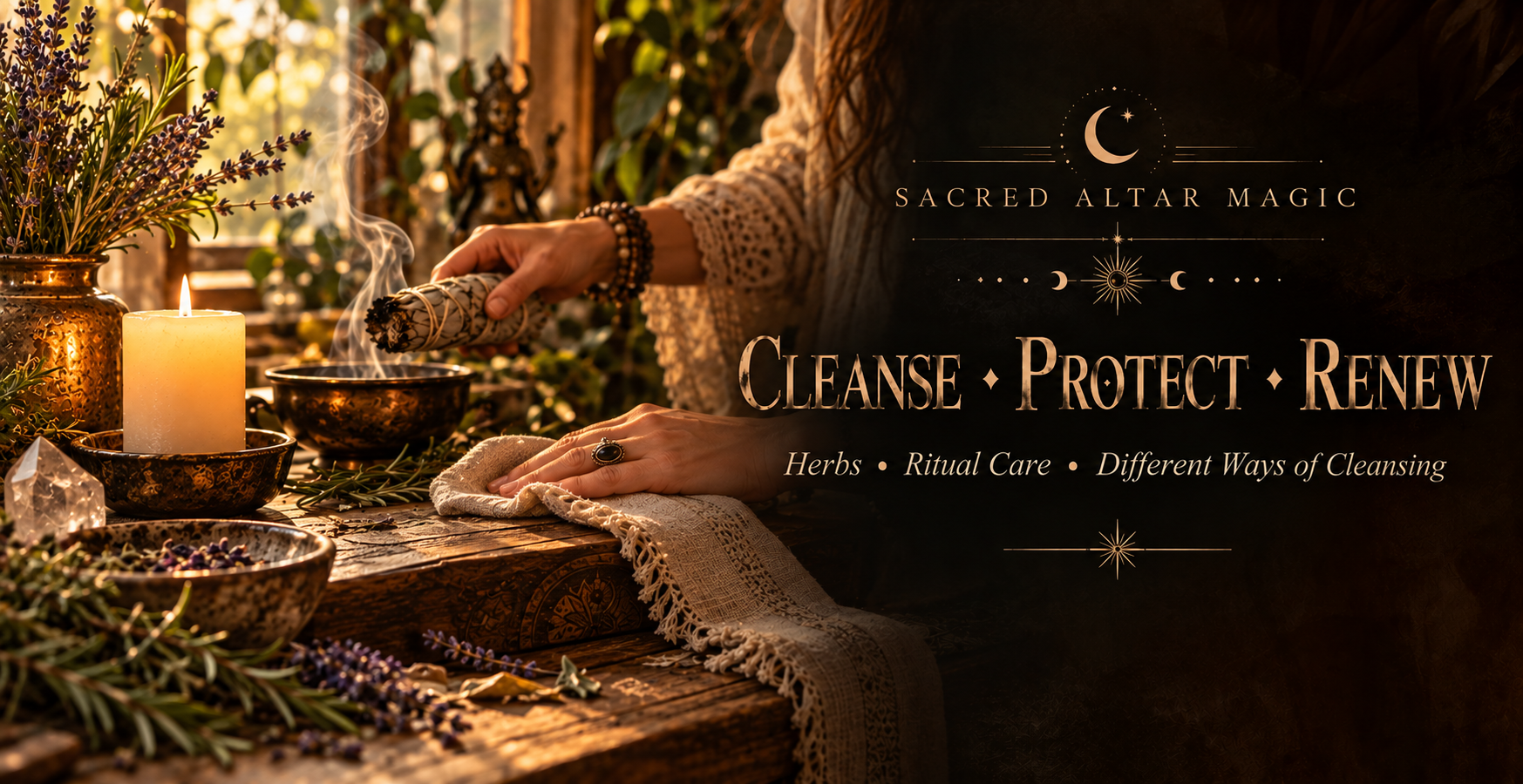 Cleanse · Protect · Renew