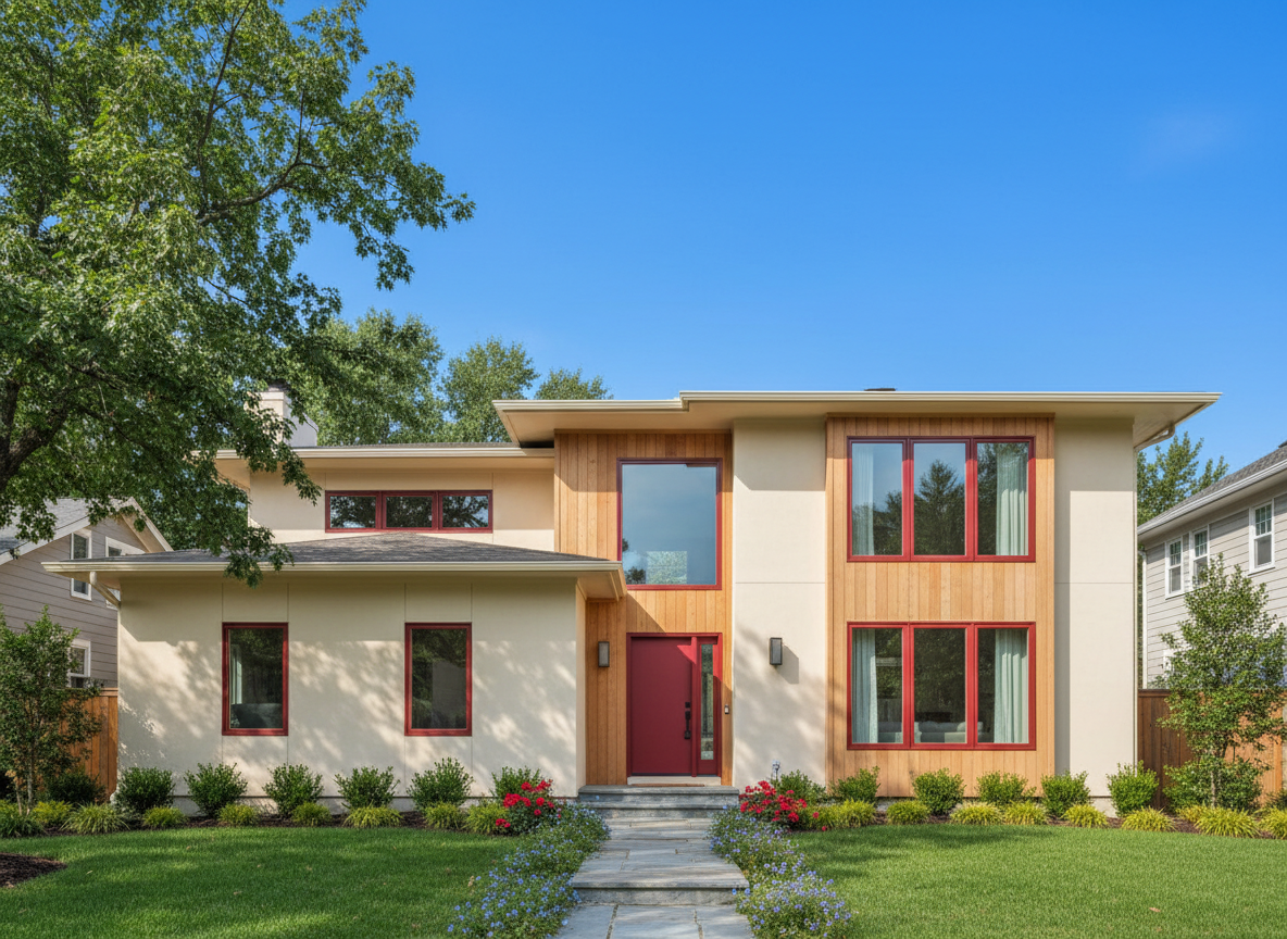 Cream Facade