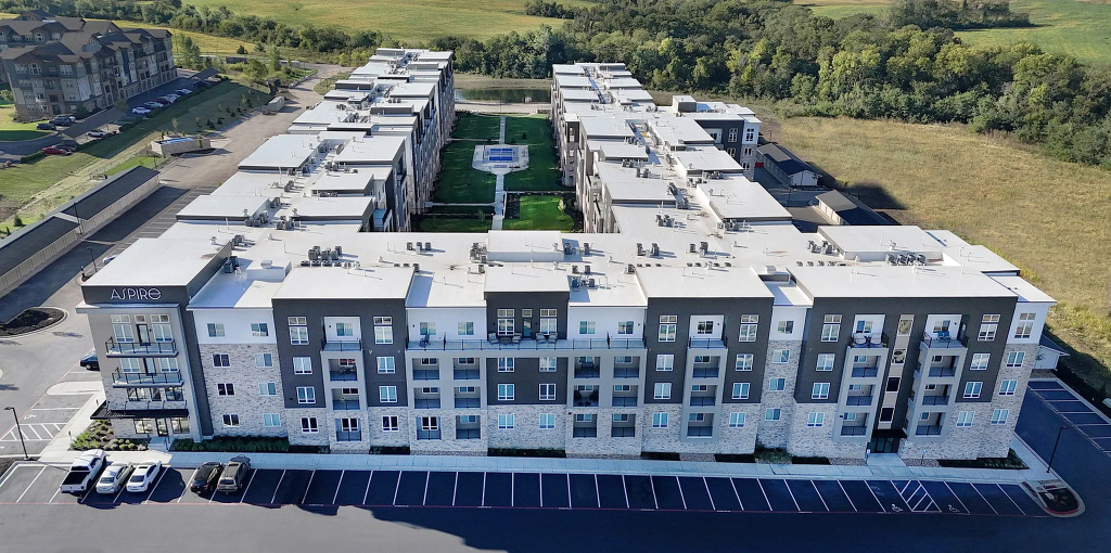 Aspire Apartments – Aerial View