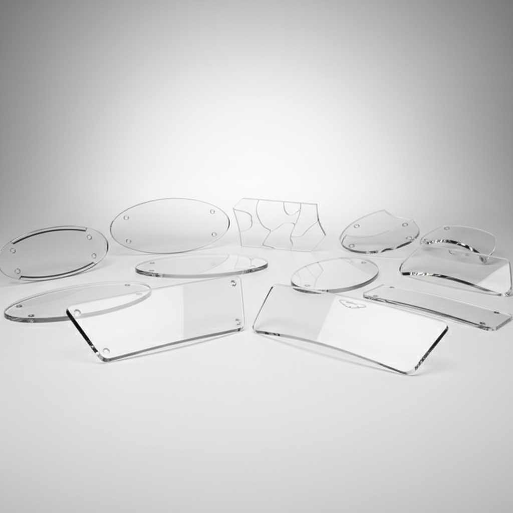 Shaped Acrylic - Jaguar S & X Type 559x160